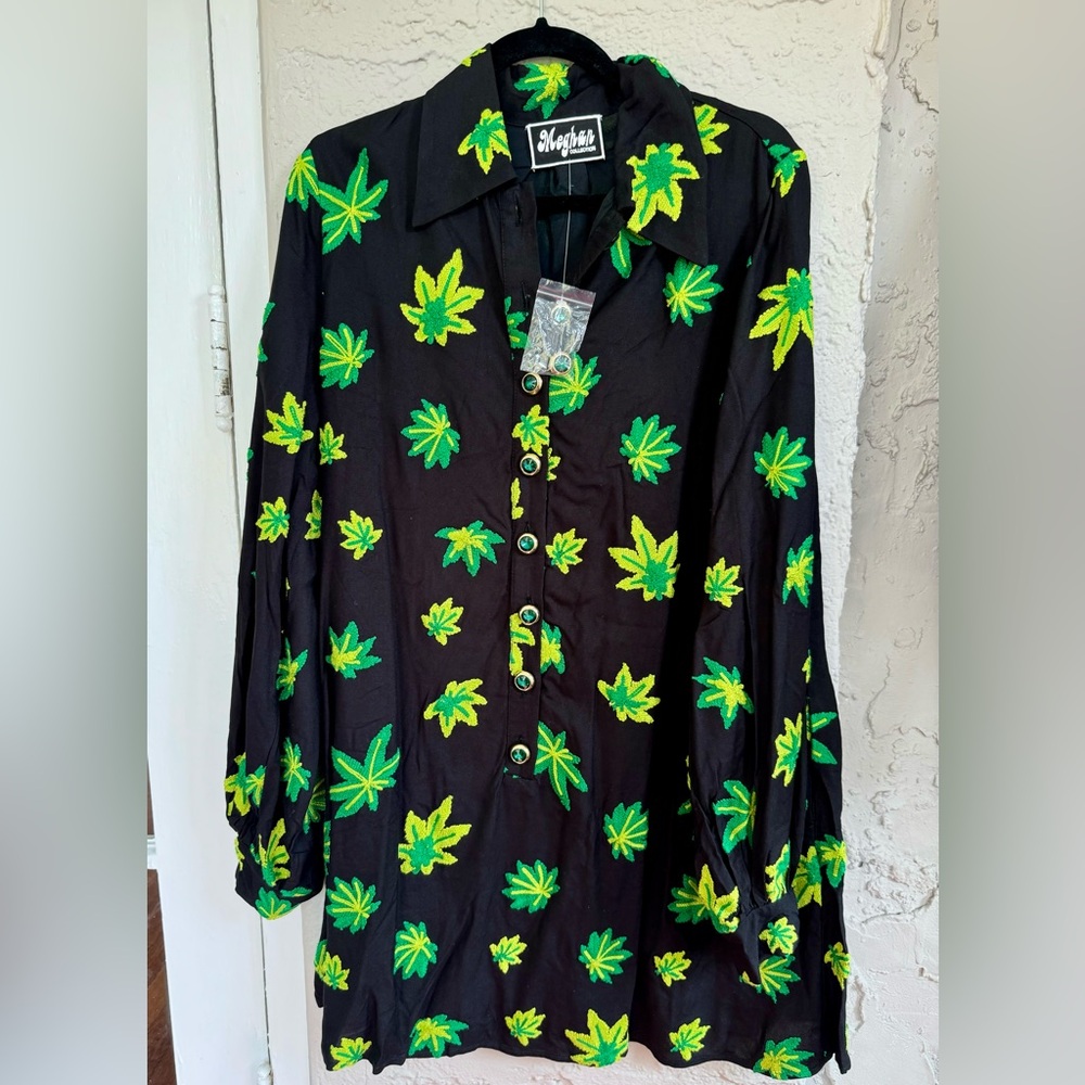 Meghan Fabulous Print Shirt Dress